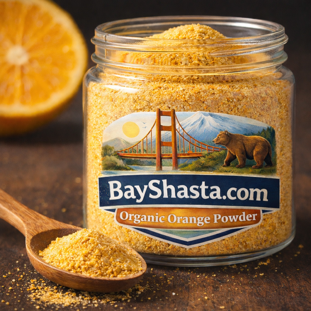 Organic Orange Peel Powder