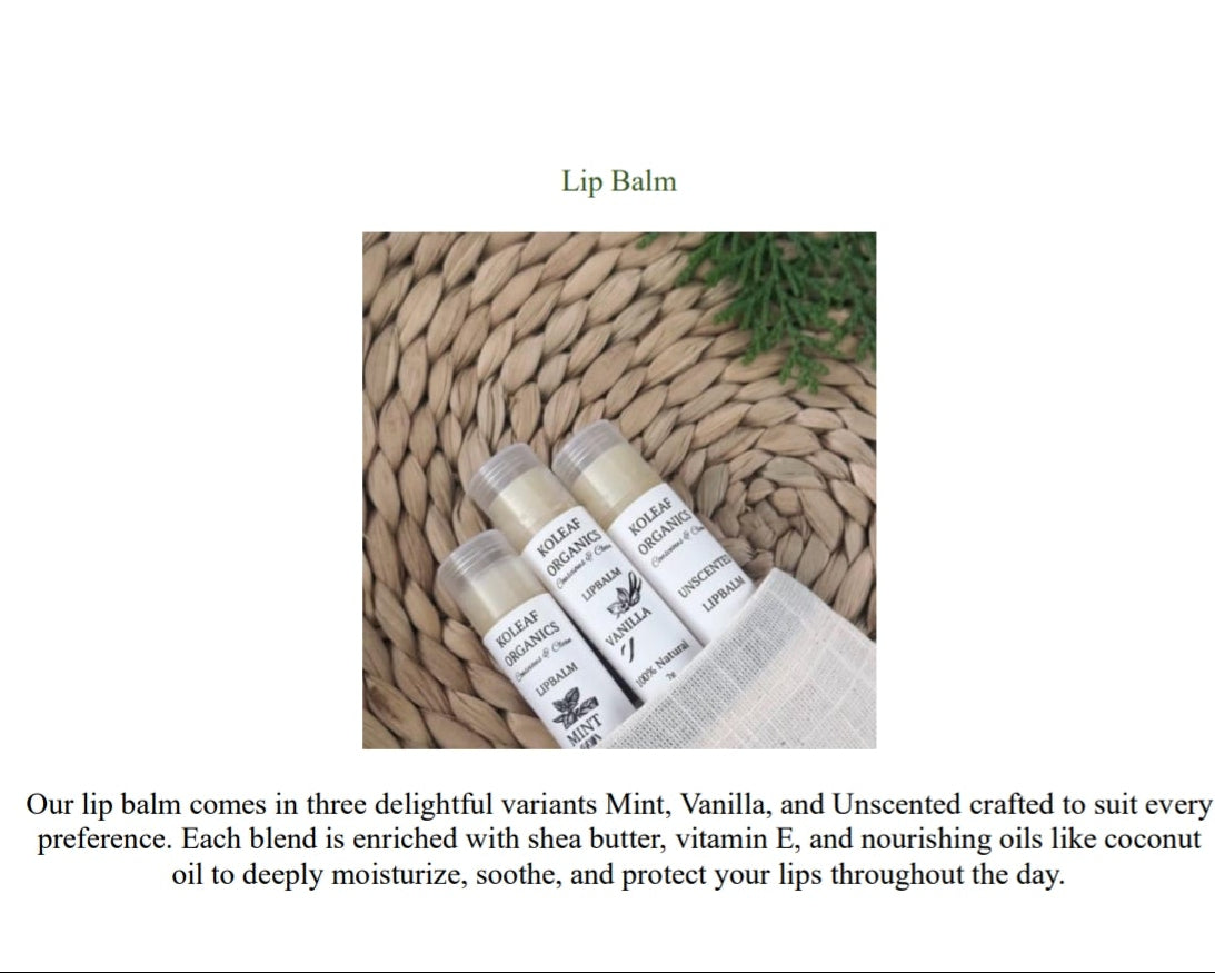 Koleaf Organics Lip Balm