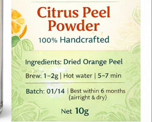 Organic Orange Peel Powder